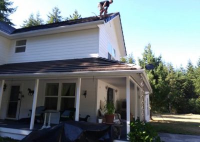 Moss Removal by Integral Roofing & Construction