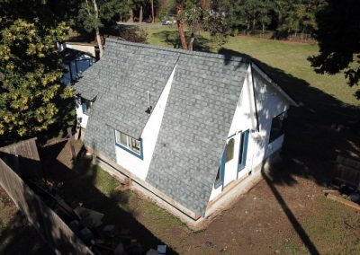 Architectural PABCO Shingles in Pewter Gray